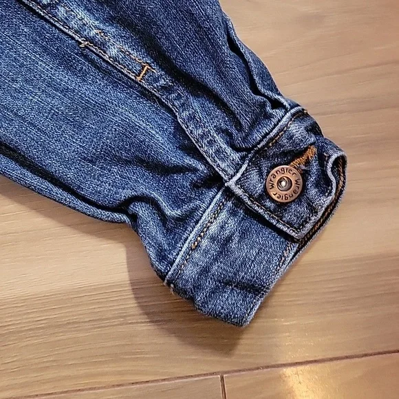 Wrangler Womens Classic Denim Jacket - Blue Size M - Picture 7 of 11